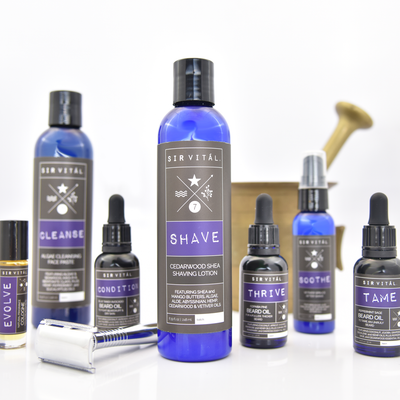 Introducing: Sir Vitál, Natural Grooming Products for Men