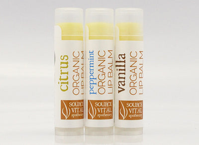 NOW AVAILABLE: 100% Organic Lip Balms (USDA Certified)