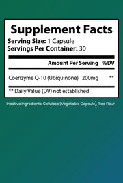 CoQ10 / Coenzyme Q-10 Supplement