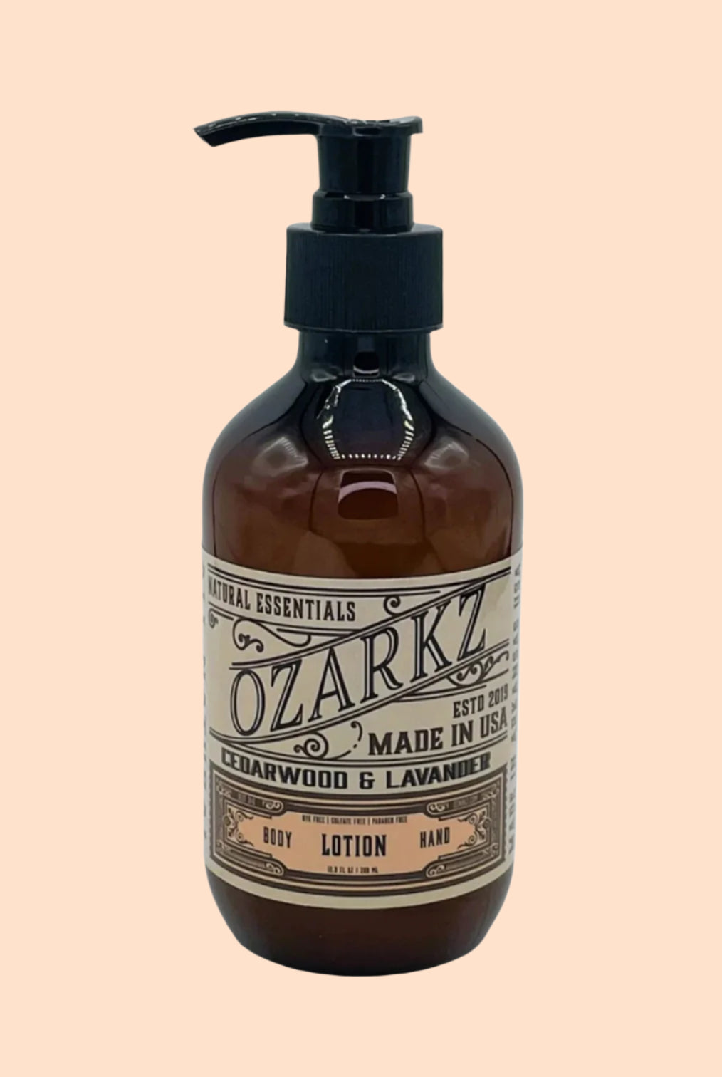 Cedarwood and Lavender Body Lotion from Ozarkz Naturals