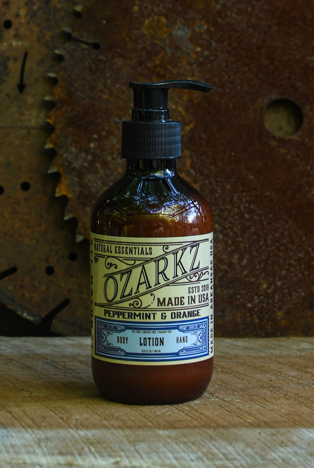 Peppermint Orange Body Lotion - Natural, Clean Body and Hand Moisturizer