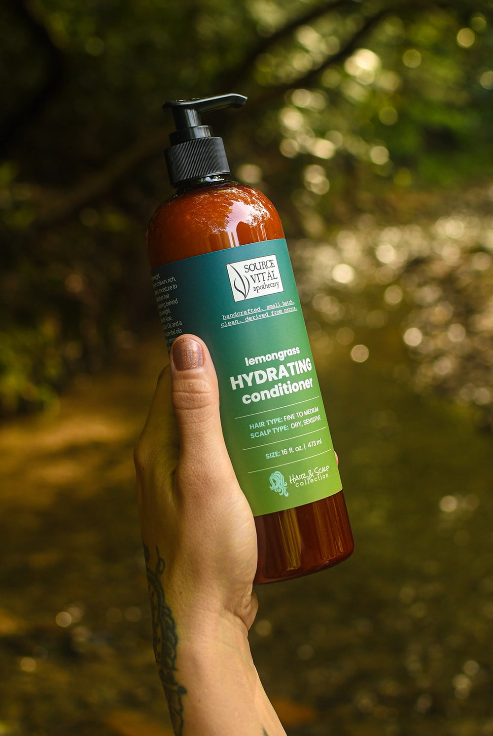 Natural, Clean Conditioner for Dry, Sensitive Scalps