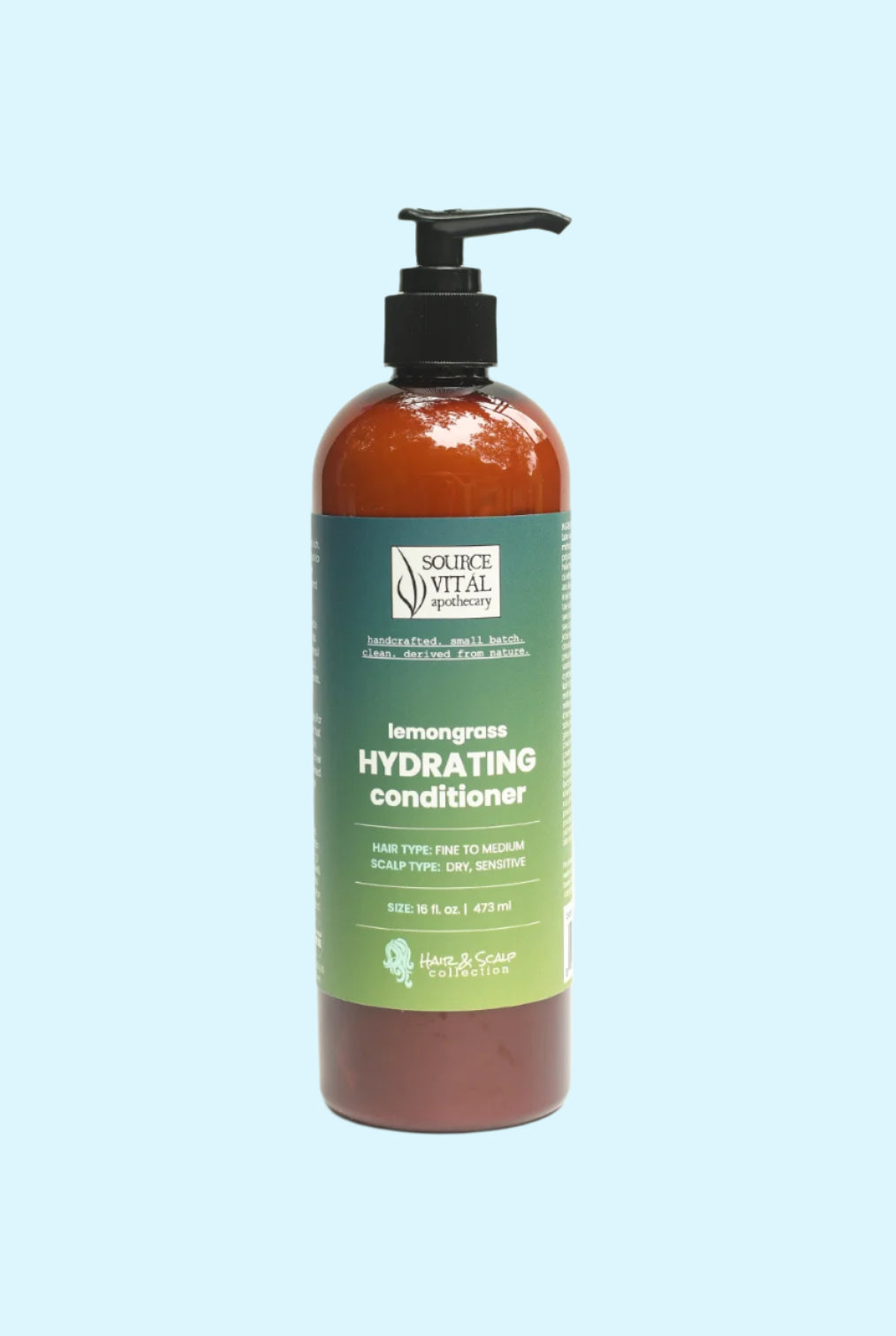 Lemongrass Hydrating Conditioner from Source Vital Hair Care - Clean, Natural