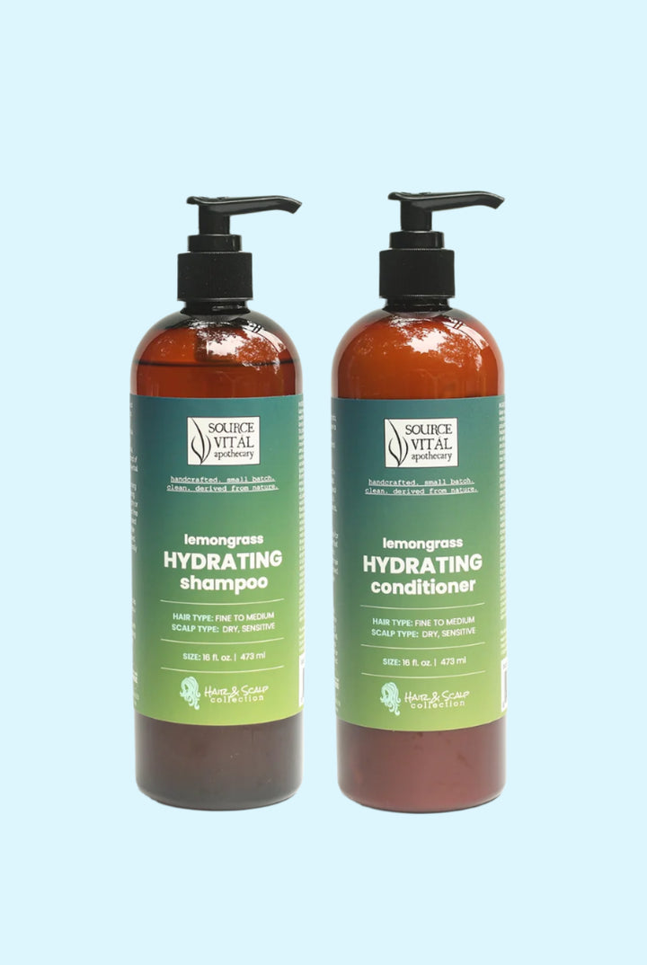 Lemongrass Hydrating Shampoo & Conditioner Set
