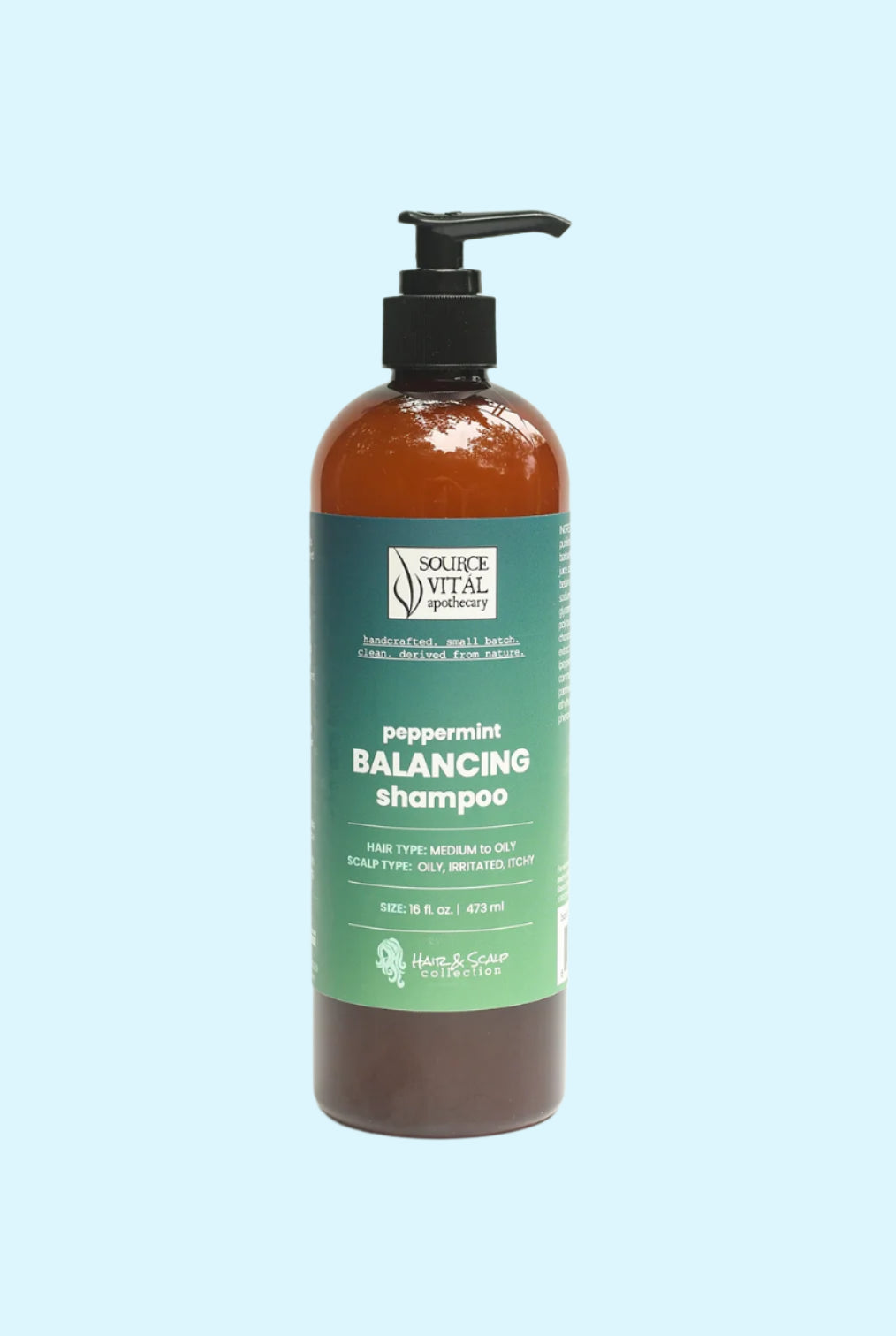 Peppermint Balancing Shampoo from Source Vital - Clean, Natural Shampoo