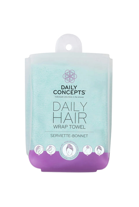 Daily Hair Towel Wrap by Daily Concepts