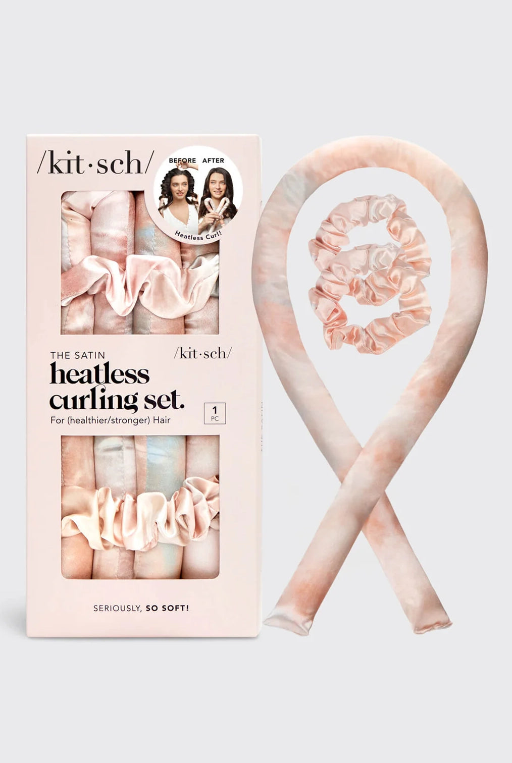 Satin Heatless Curling Set from Kitsch