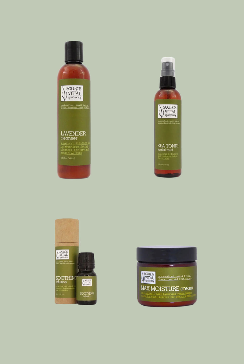 Make Your Own Skin Care Facial Kit - 4 Products
