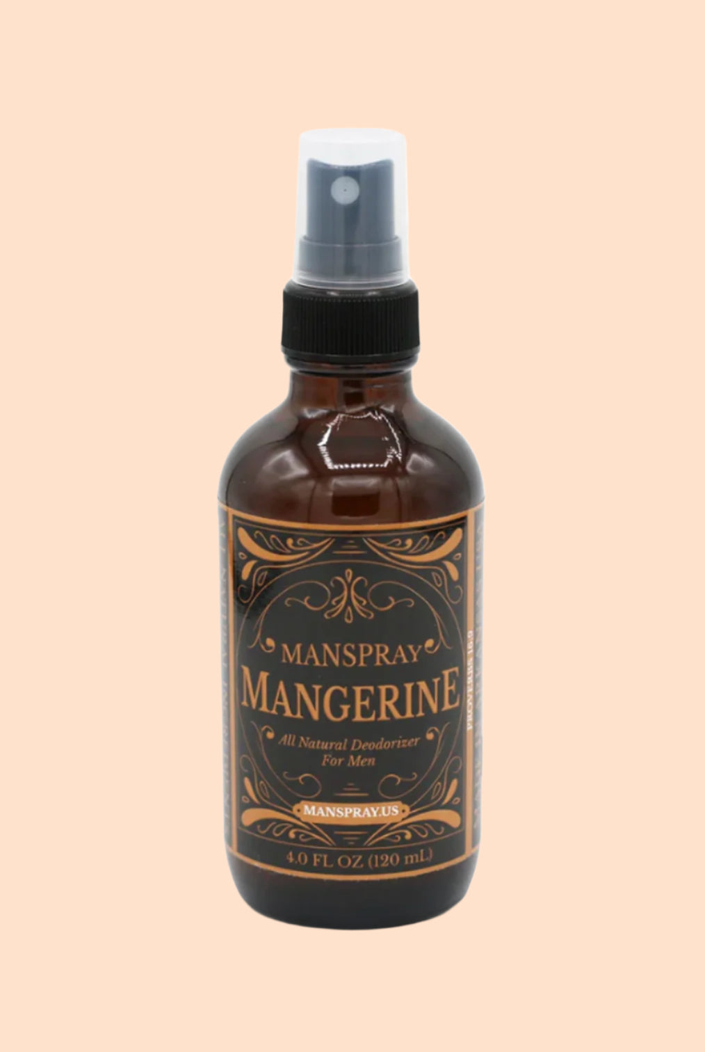 Mangerine Manspray Natural Deodorant from Ozarkz Naturals (for men)