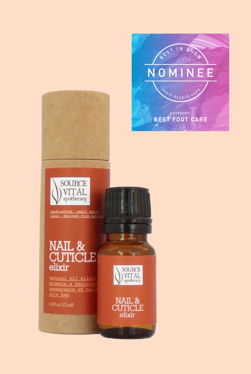 Nail & Cuticle Elixir, a Natural Oil Serum for Nails, Hands & Feet