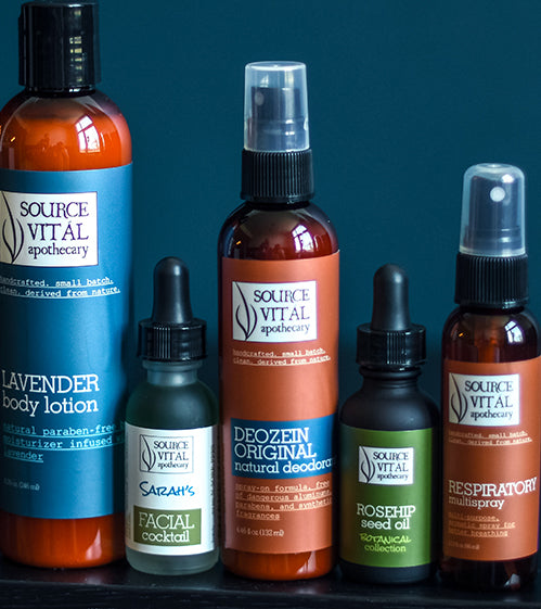 Source Vital Apothecary Skin and Body Care Products