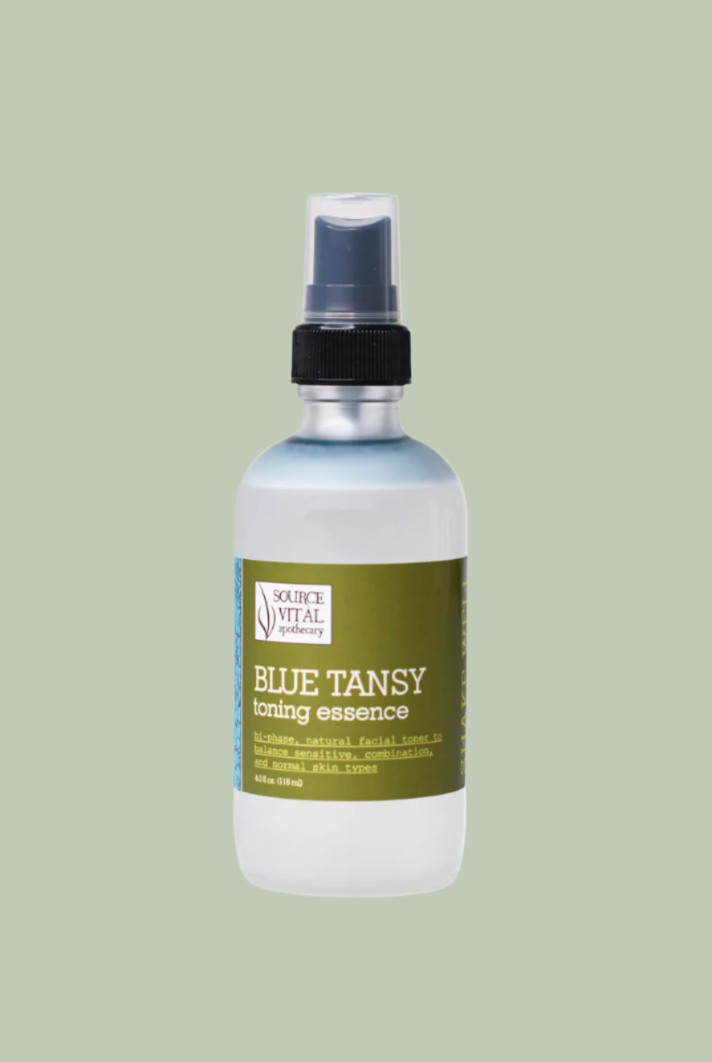 Blue Tansy Toning Essence, a natural facial toner for sensitive skin and most skin types