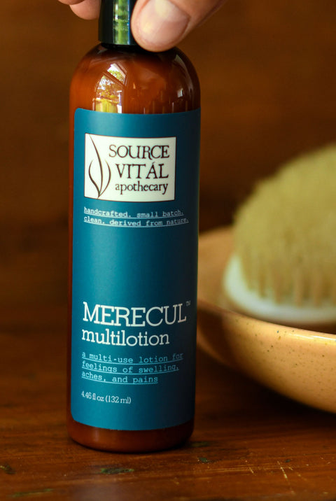 Natural Lotion for Fluid Reduction, Headaches, and More