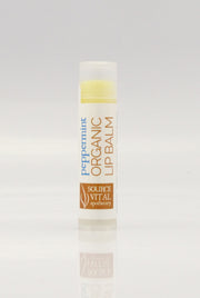 USDA Certified Organic Lip Balm in Peppermint by Source Vital Apothecary, 100% Natural 