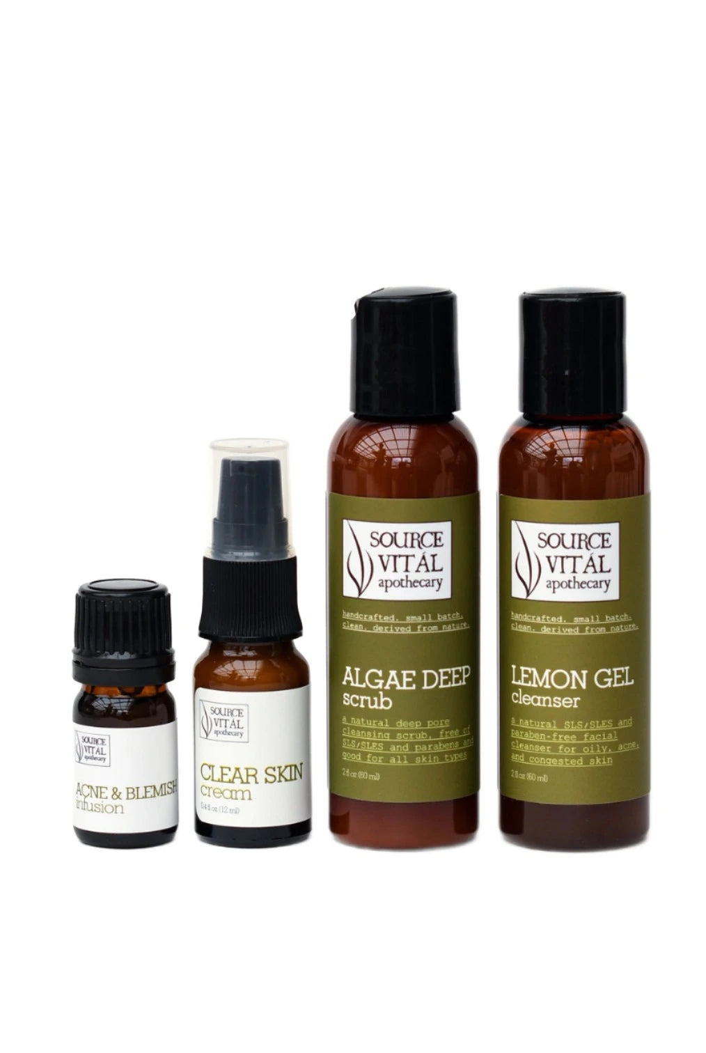 Acne & Blemish Natural Cleansing Starter Kit | Source Vitál
