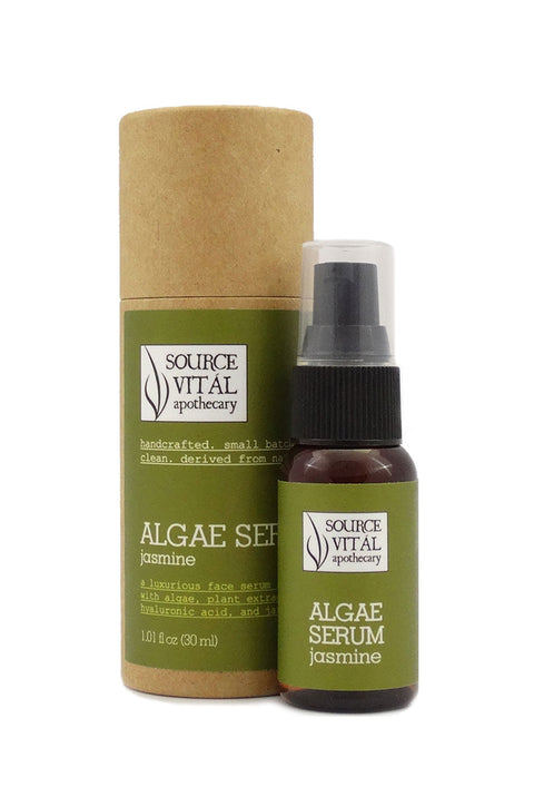 Algae Serum Jasmine, a Natural Facial Oil/Serum for Hydration