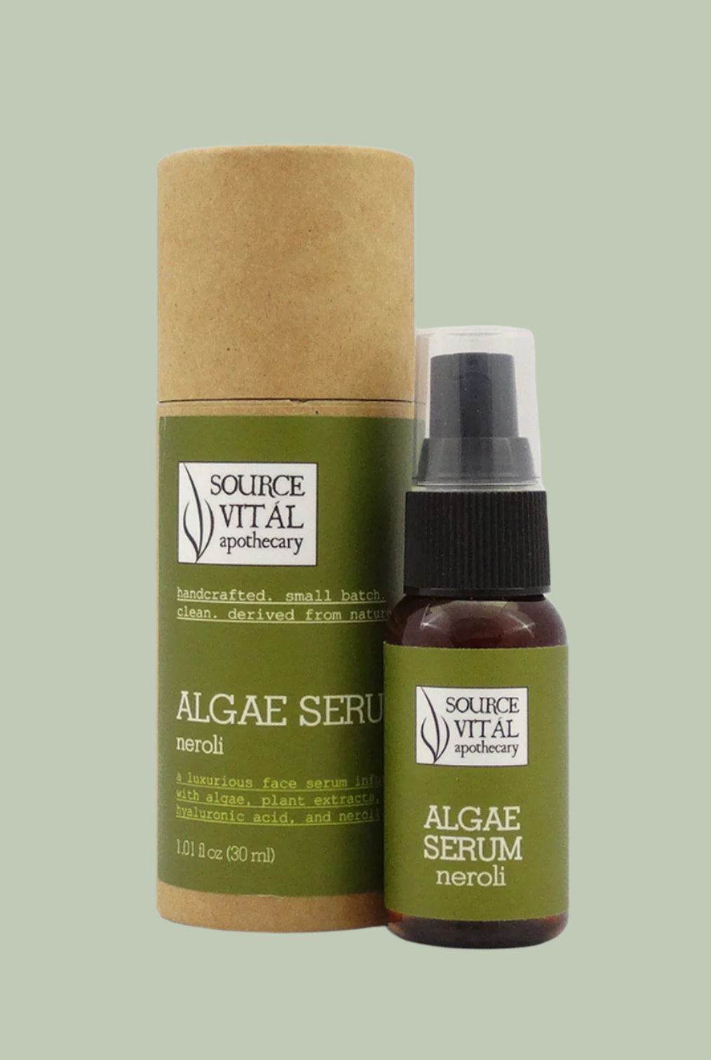 Algae Serum, a Natural Skin Hydrating Formula – Source Vitál