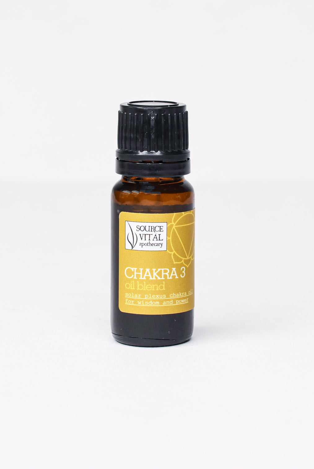 Natural Essential Oil Blend & Diffusion Blend for Chakra 3 (Solar