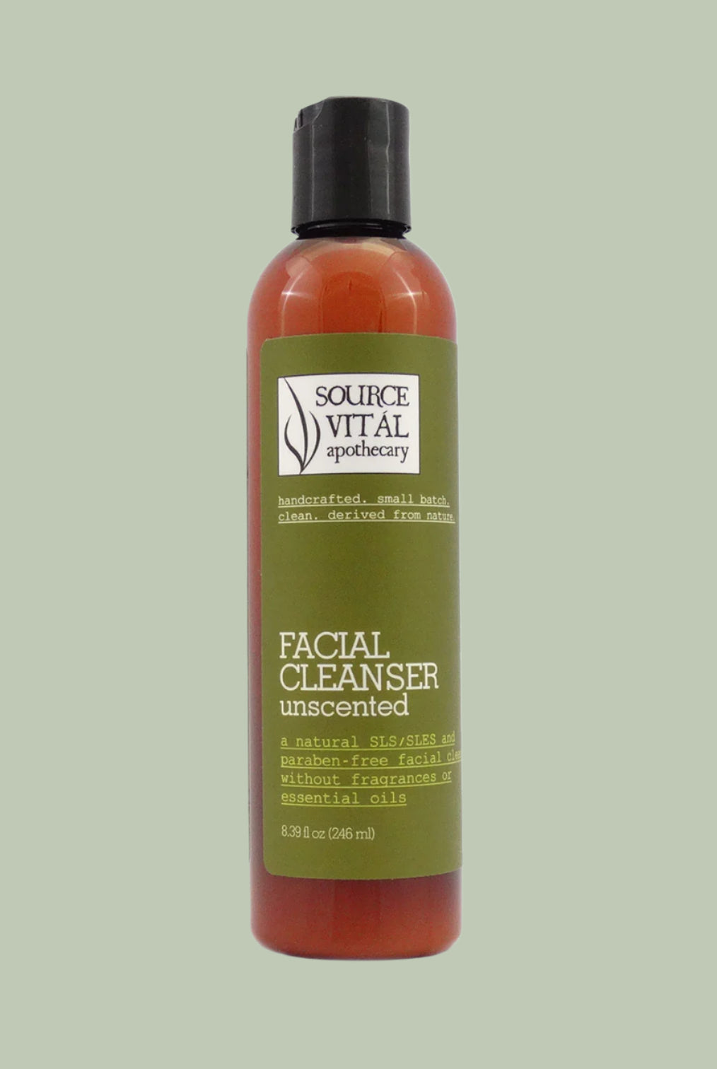 Natural Facial Cleanser, Unscented & Fragrance-Free