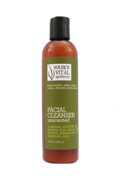 Natural Facial Cleanser, Unscented & Fragrance-Free