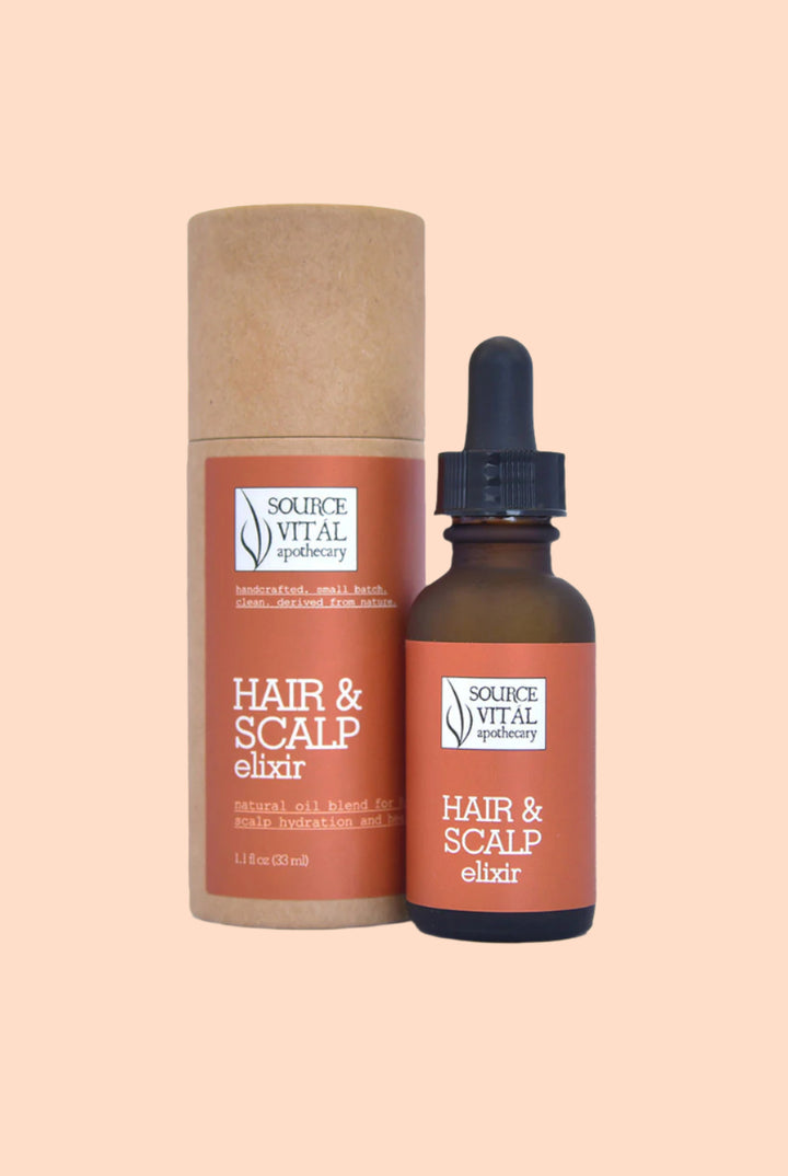 Natural Botanical and Essential Oil Blend for Healthy Hair and Scalp