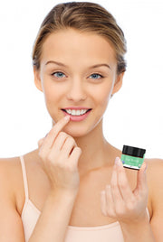 Use Beauty by Earth's Organic Mint Lip Scrub