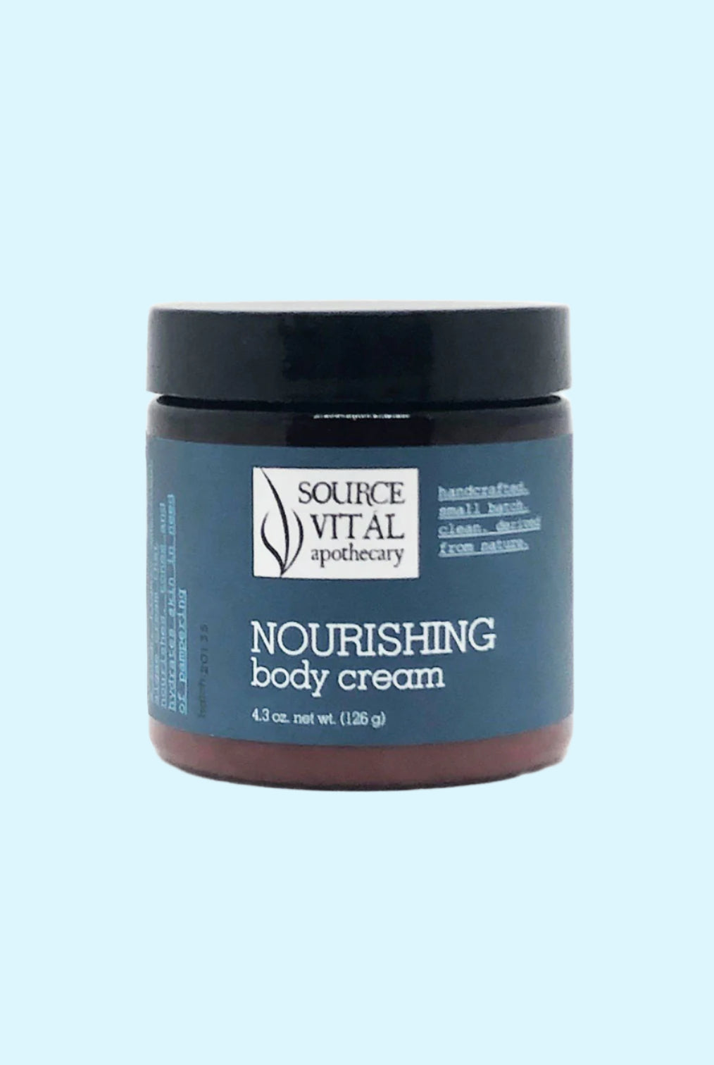 Natural Hydrating & Nourishing Body Cream
