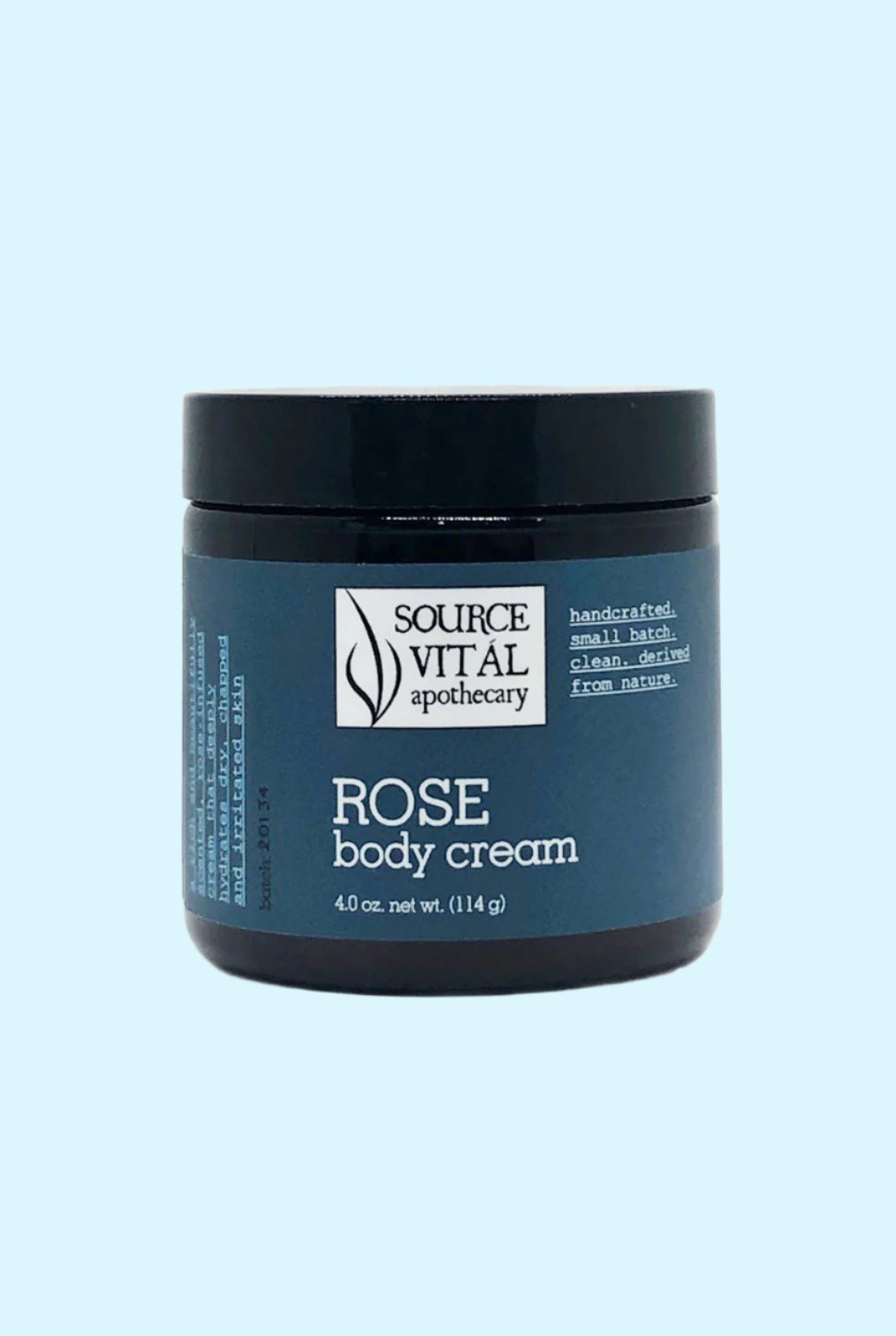 Rose Body Cream, a Natural, Rich Body Moisturizer