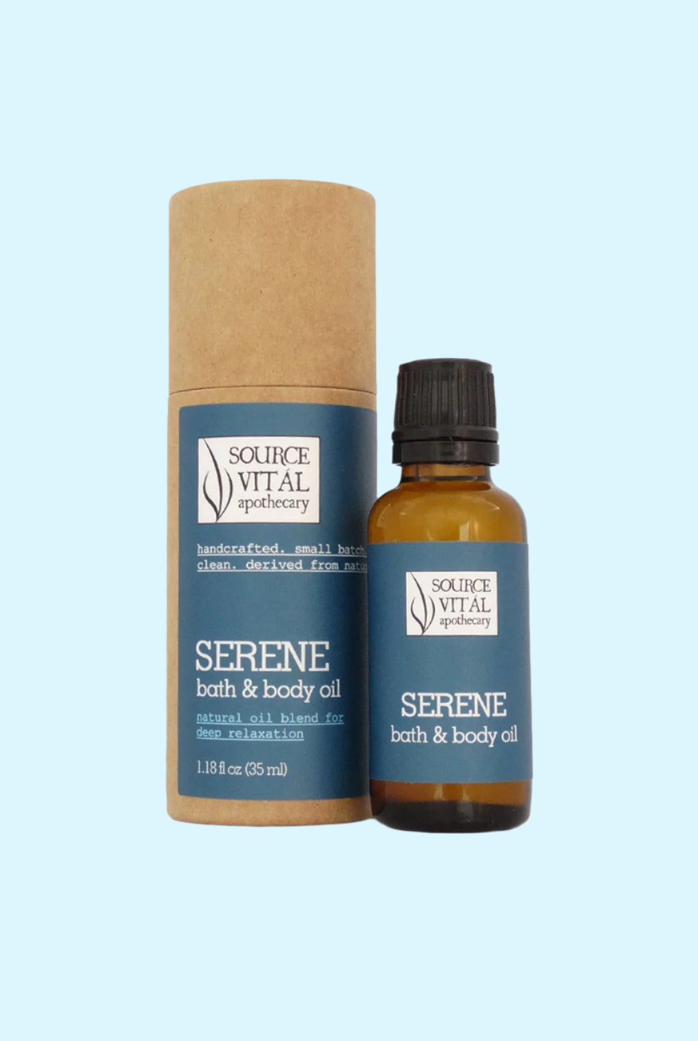 Serene Natural Bath & Body Oil for Deep Relaxation and Gentle Renewal