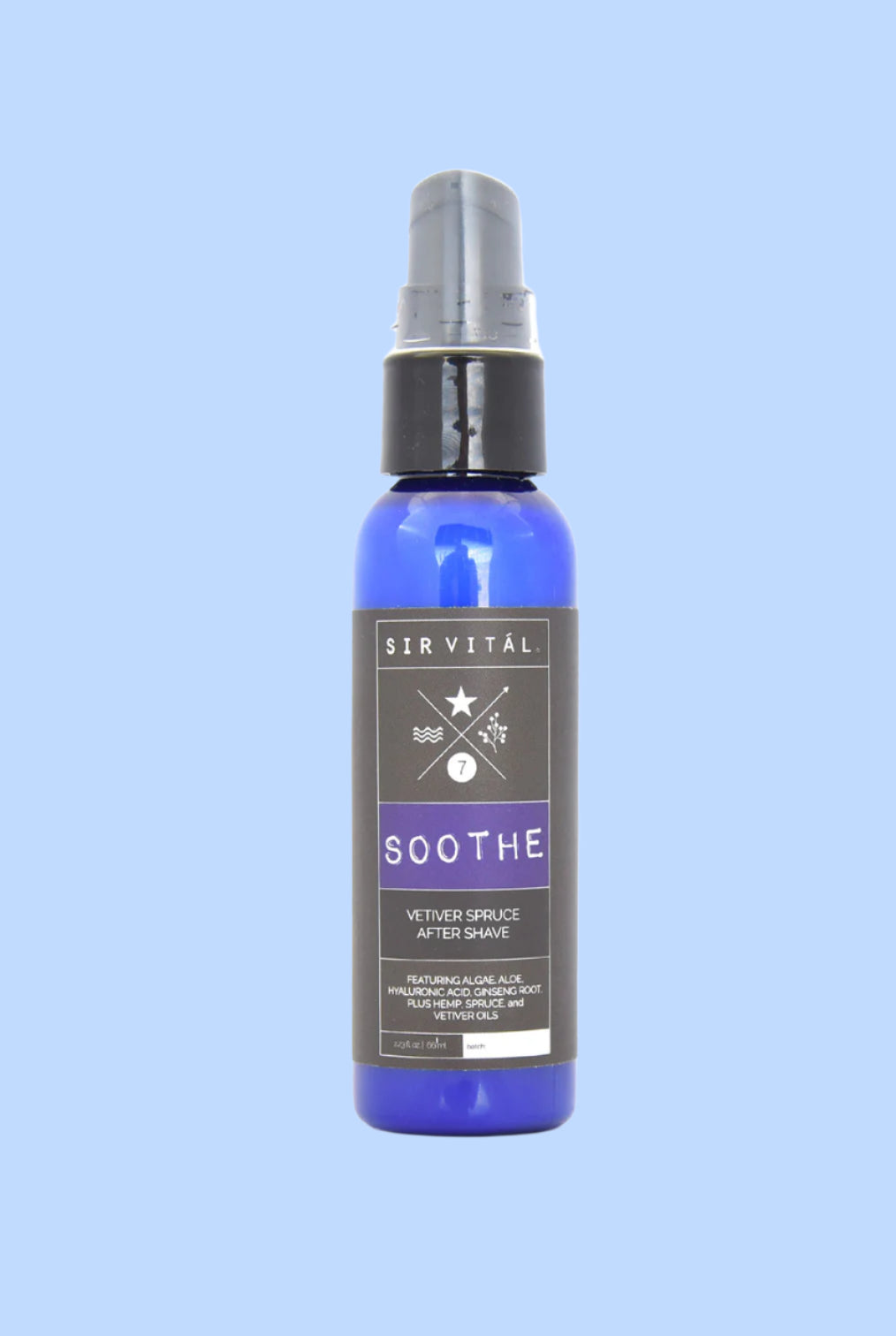 Sir Vital's SOOTHE Vetiver Spruce After Shave Lotion for Men