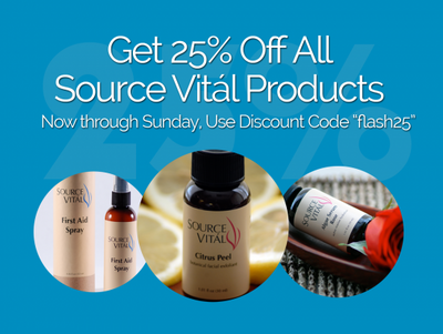 Flash Sale: Save 25% Off All Skin Care, Body Care and Aromatherapy Products (UPDATE: Sale Extended)