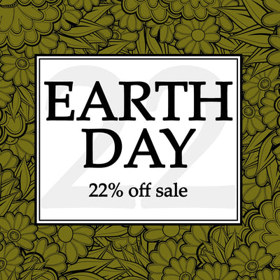 Enjoy 22% Off Your Purchase This Earth Day