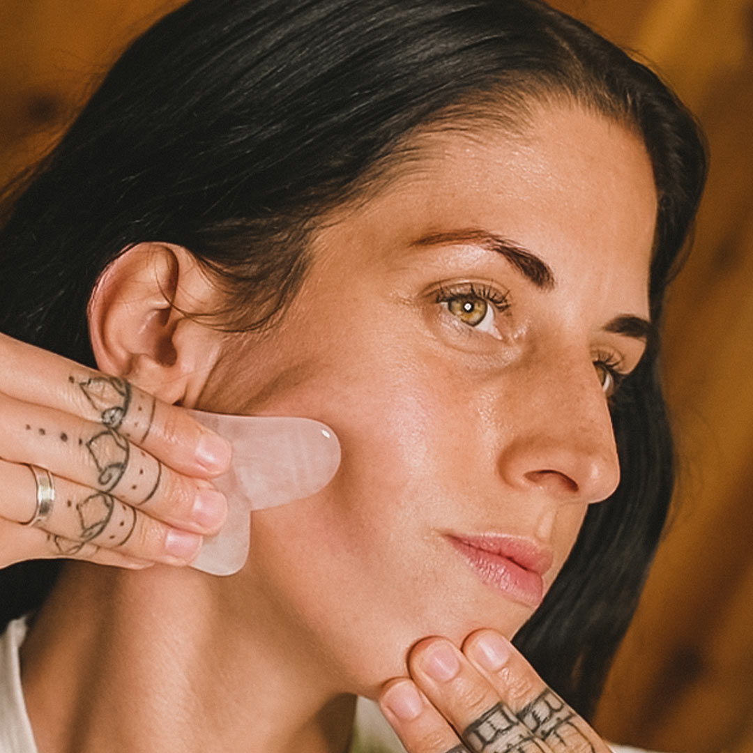 Video: How to Relieve Jaw Tension with Gua Sha Tutorial