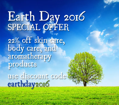 Celebrating Nature's Gifts This Earth Day With 22% Off All Skin, Body & Aromatherapy