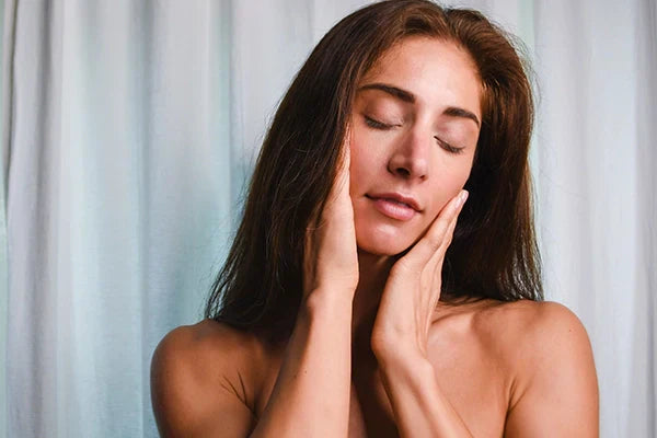 Woman with Skin Tightness