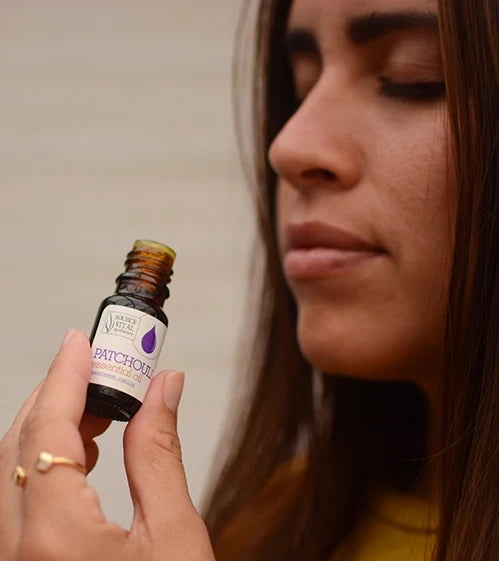 Inhaling Aromatherapy