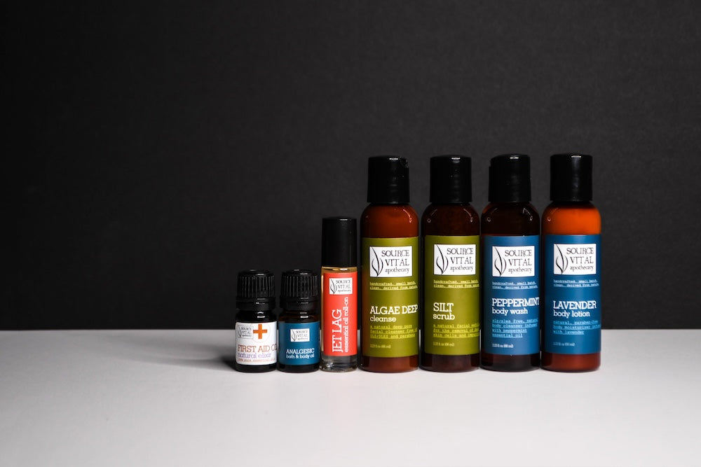 Source Vital Lineup of Travel Size Products