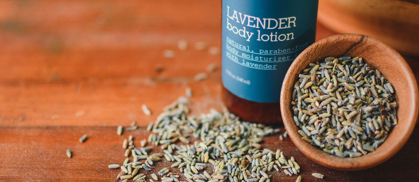 Skin Care, Body Care, and Aromatherapy Products Scented with Lavender