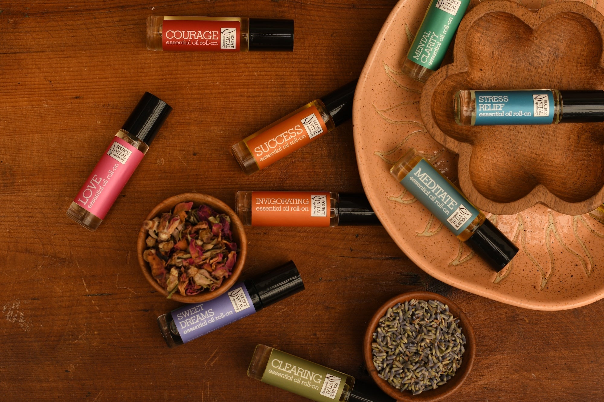 Essential Oil Roll-On Trios and Packs