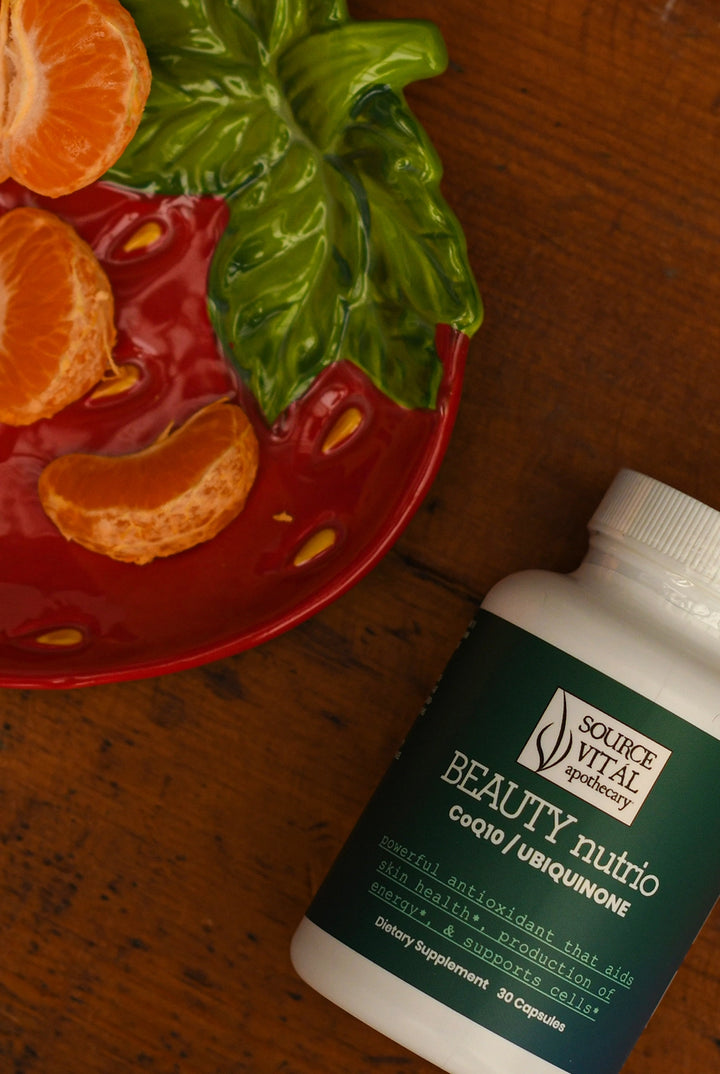 Beauty Nutrio from Source Vital Apothecary - CoQ10 (Ubiquinone) Nutritional Supplement