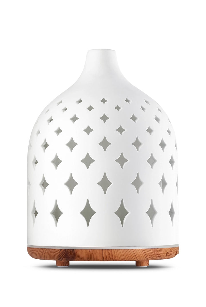 Supernova White Ceramic Ultrasonic Diffuser