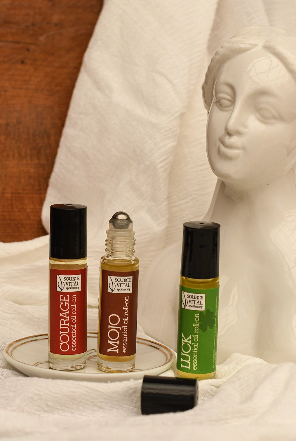 Essential Oil Roll-in 3 Pack - Courage, Mojo, and Luck