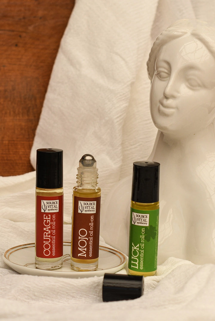 Essential Oil Roll-in 3 Pack - Courage, Mojo, and Luck