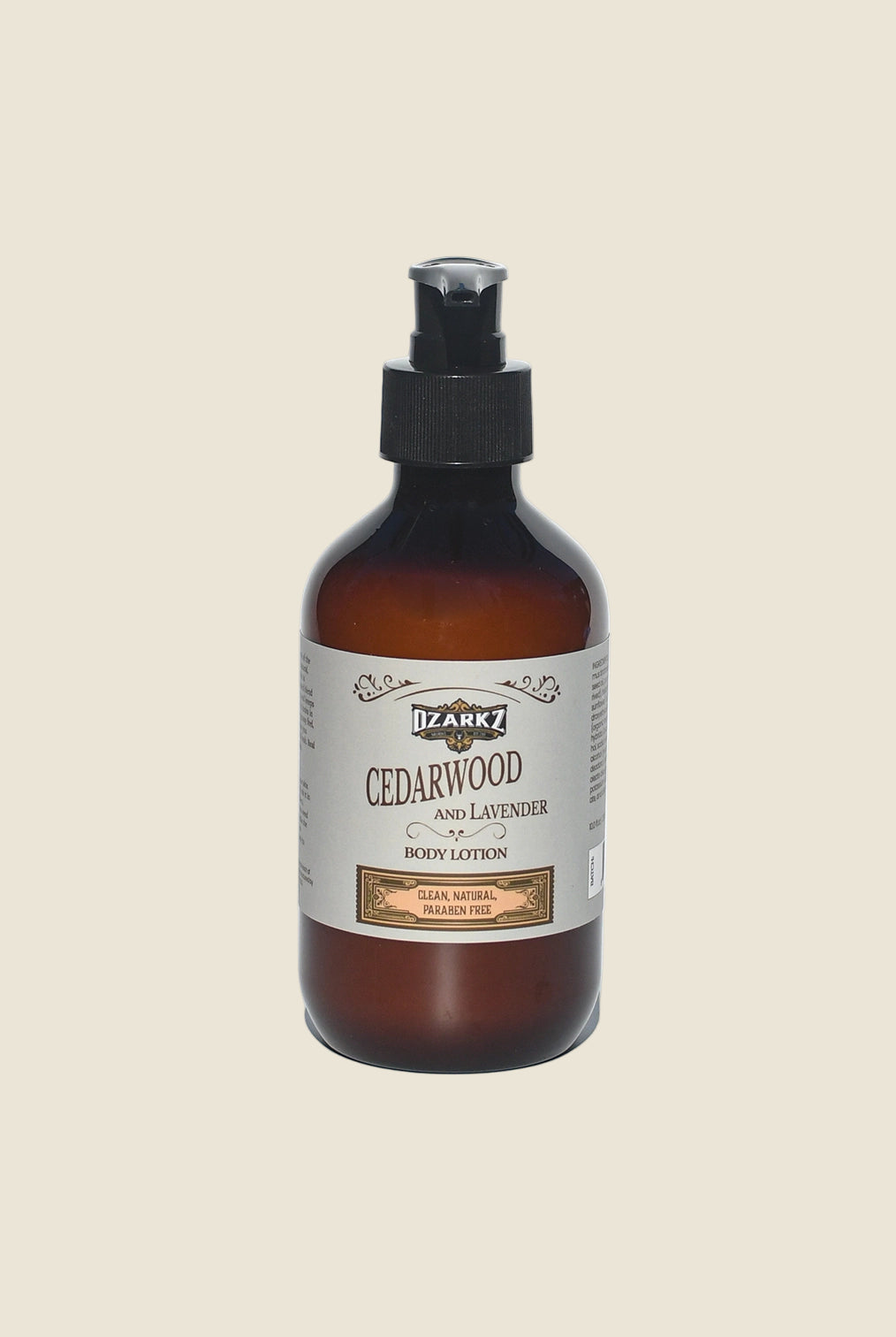 Cedarwood and Lavender Body Lotion from Ozarkz Naturals