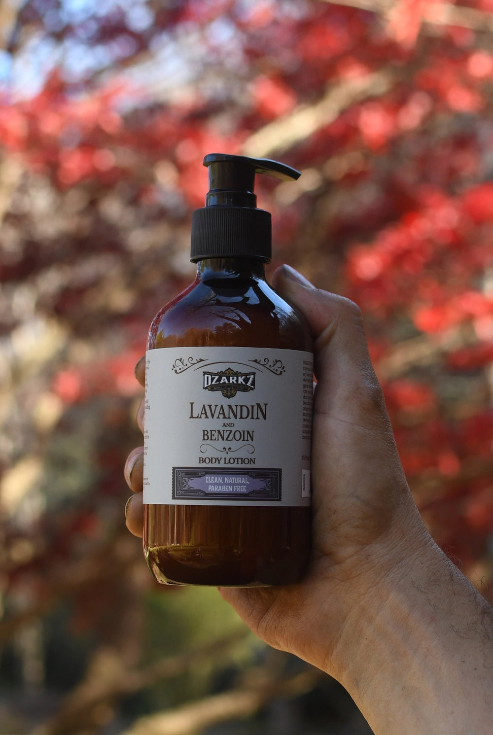 Lavender Benzoin Body Lotion from Ozarkz Naturals