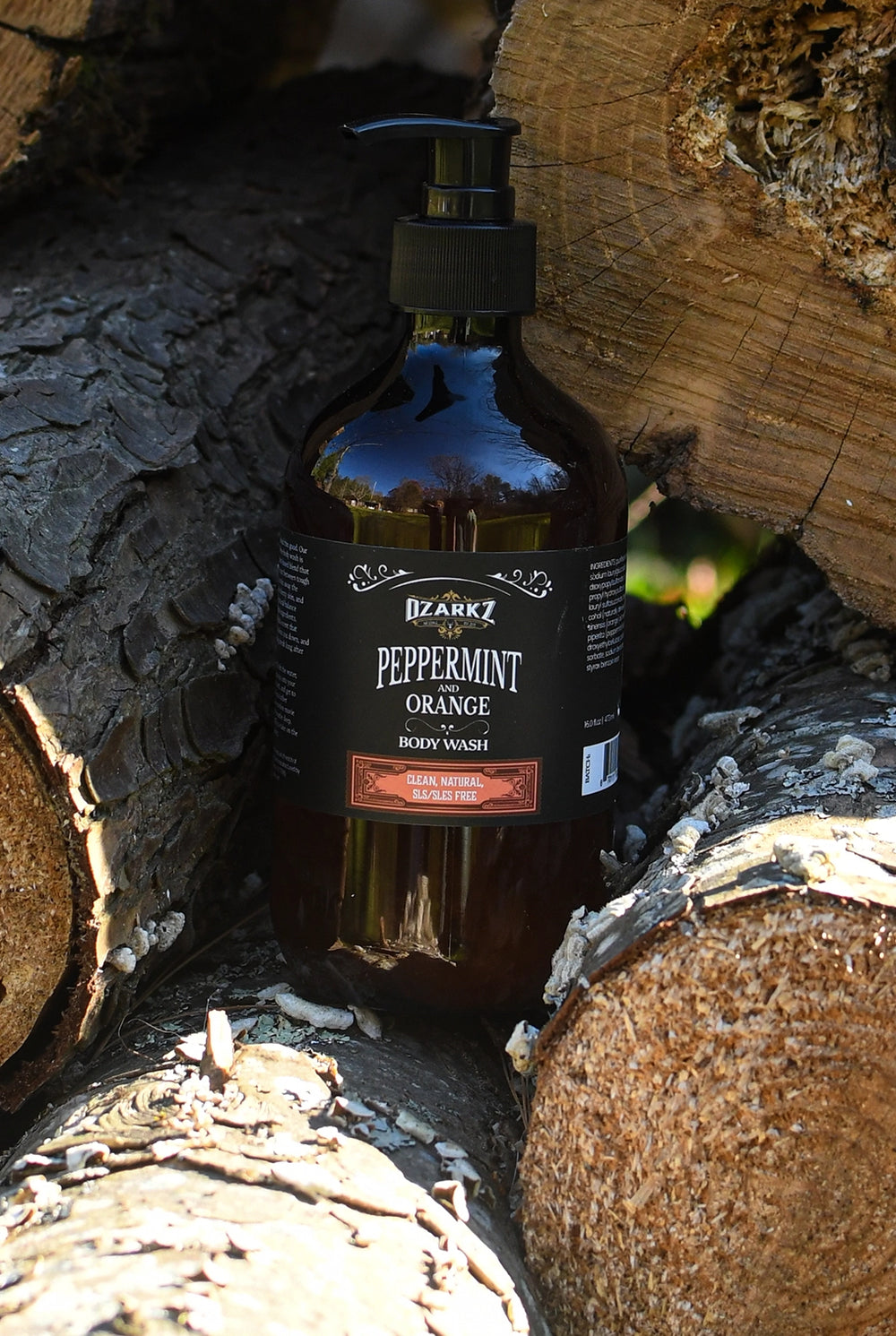 Peppermint & Orange Body Wash by Ozarkz Naturals