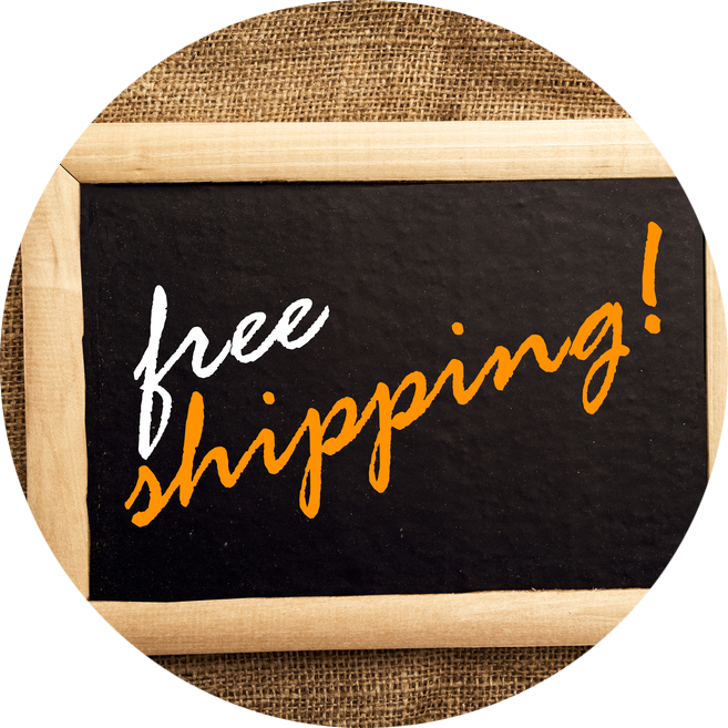 Free Shipping on All Orders over $25