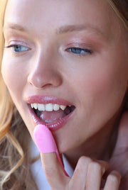 silicone-textured lip brush designed to elevate your lip care routine