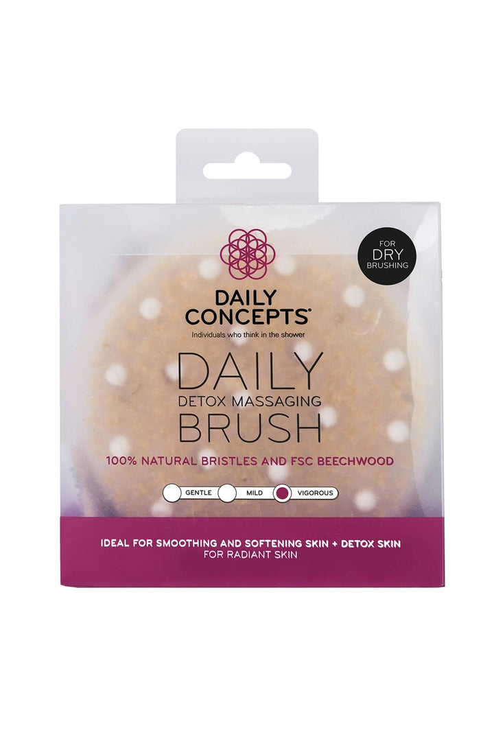 Daily Detox Massage Brush for Better, Gentler Exfoliation