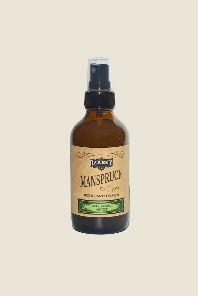 Manspruce Manspray by Ozarkz Naturals | Natural Deodorant for Men